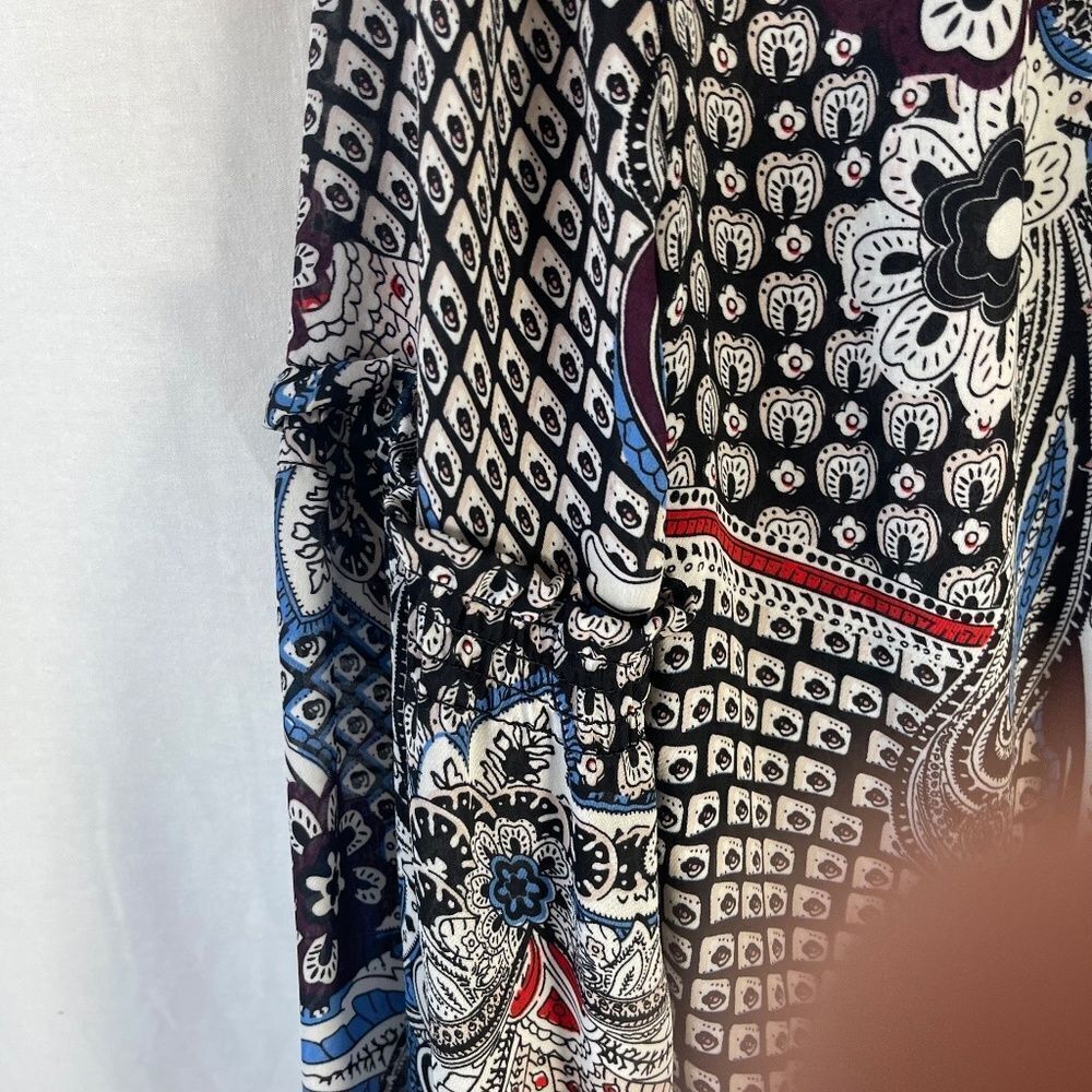 Parker Argentella Smocked Waist Mini Dress Sz S - Picture 5 of 10